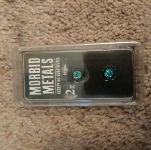 Morbid Metals acrylic plugs